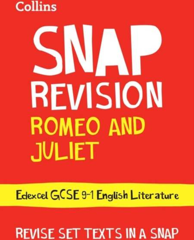 Romeo and Juliet: Edexcel GCSE 9-1 English Literature Text Guide av Collins GCSE