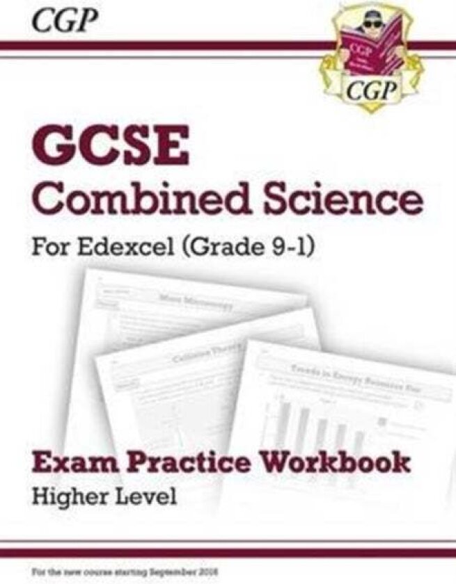 New GCSE Combined Science Edexcel Exam Practice Workbook - Higher (answers sold separately) av CGP Books