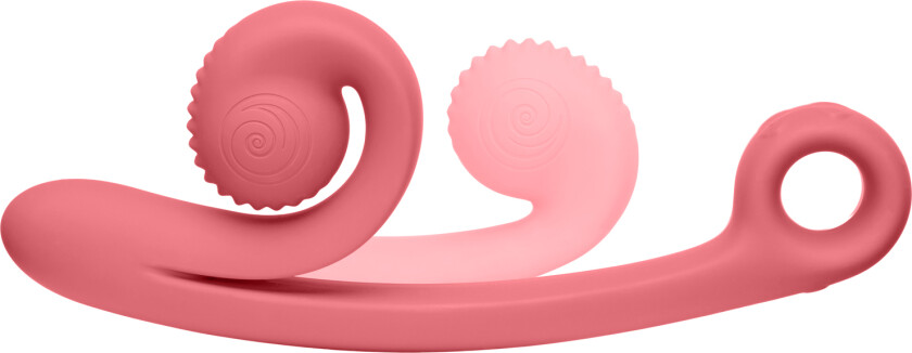 Curve Oppladbar Dual Stimulator - Lyserosa