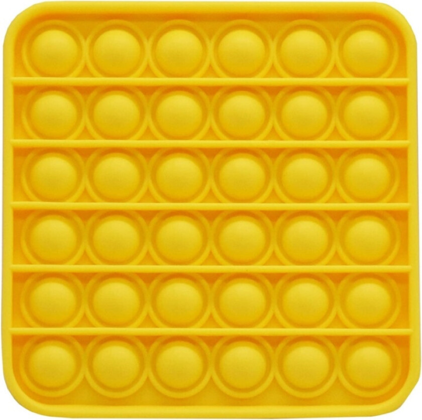 Fidget-leketøy/Pop it-leketøy, gul