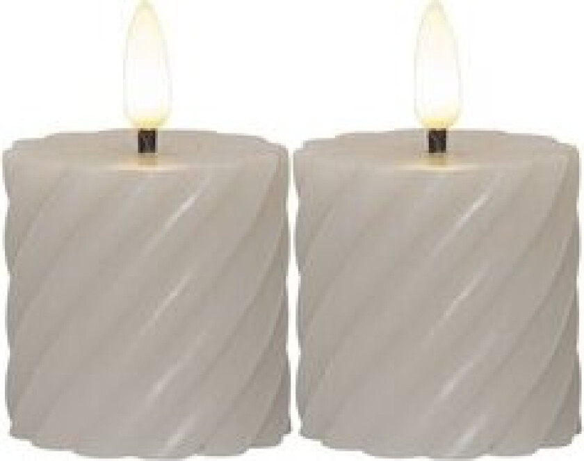 LED Kubbelys 2-pk Swirl