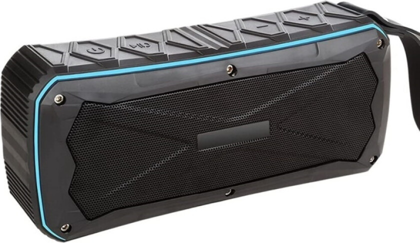 Vannbestandig høyttaler + bærestropp i silikon