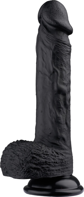 Black KlicLok Dildo Medium - Svart