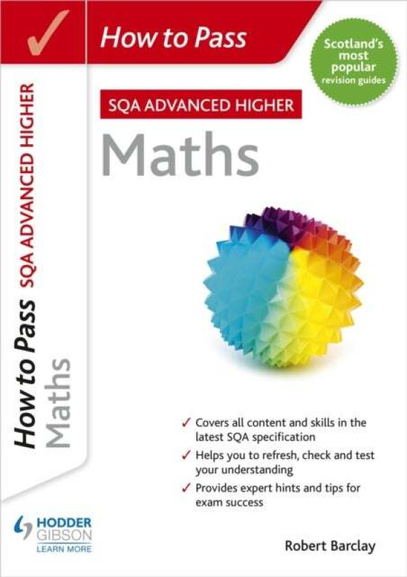 How to Pass Advanced Higher Maths av Robert Barclay