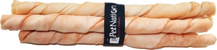 PetNation Vridd tygg med Hjortesmak (18 x 250 mm)
