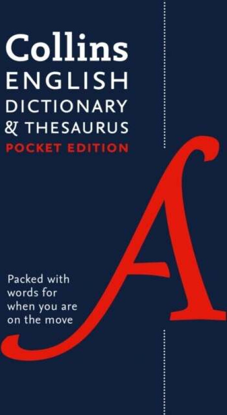 English Pocket Dictionary and Thesaurus av Collins Dictionaries