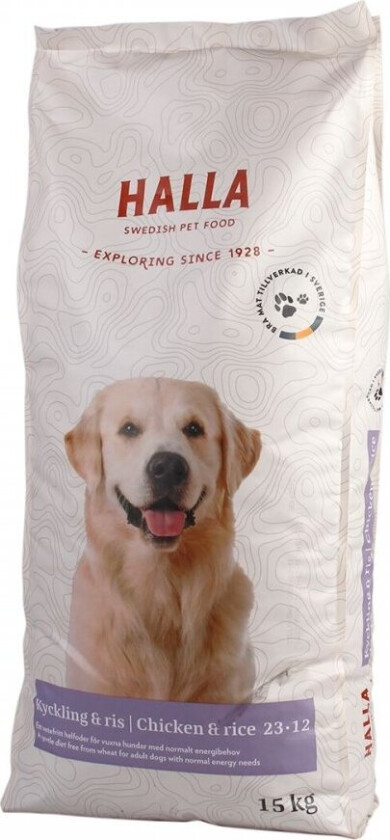 Halla Kylling & Ris 23-12 (15 kg)