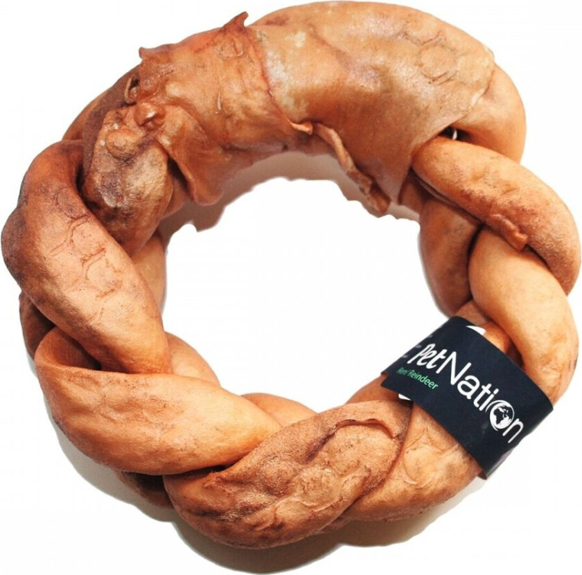 Tyggeringen med reinsmak (12-15 cm flätad)