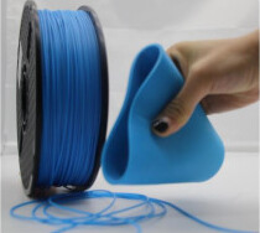 GEMBIRD 3DP-PLA-FL-01-W Flexible PLA Filament White 1.75mm 1kg