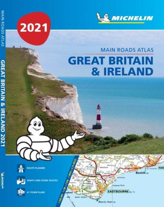 Great Britain & Ireland 2021 - Mains Roads Atlas (A4-Paperback)