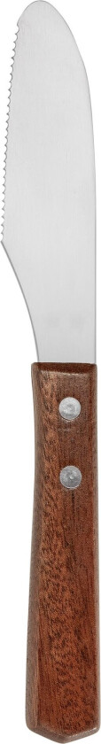Bilde av Smørkniv 22 cm, rustfritt stål/tre