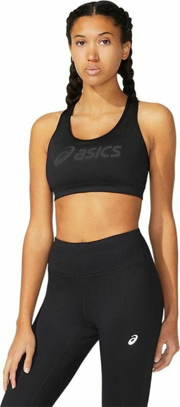 Asics Core Asics Logo Bra W's Performance Black/performance Black S