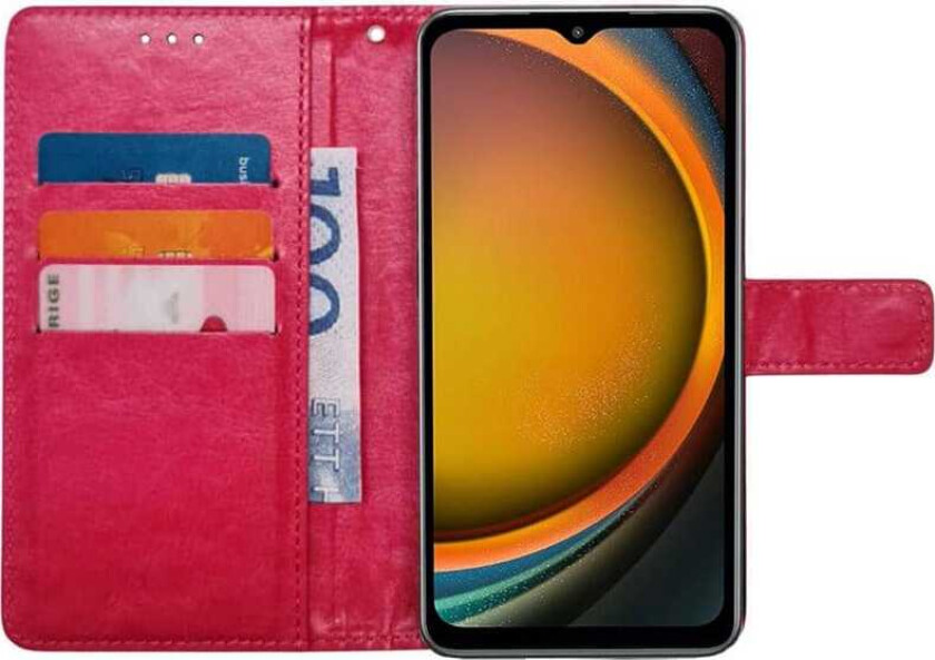 Lommebokdeksel 3-kort Samsung Galaxy Xcover 7 - Rosa