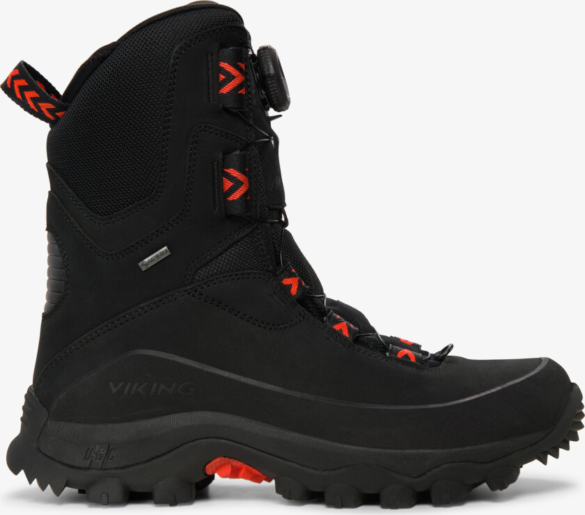 Villrein High Gore-Tex Boa, jaktstøvel, herre BLACK/RED