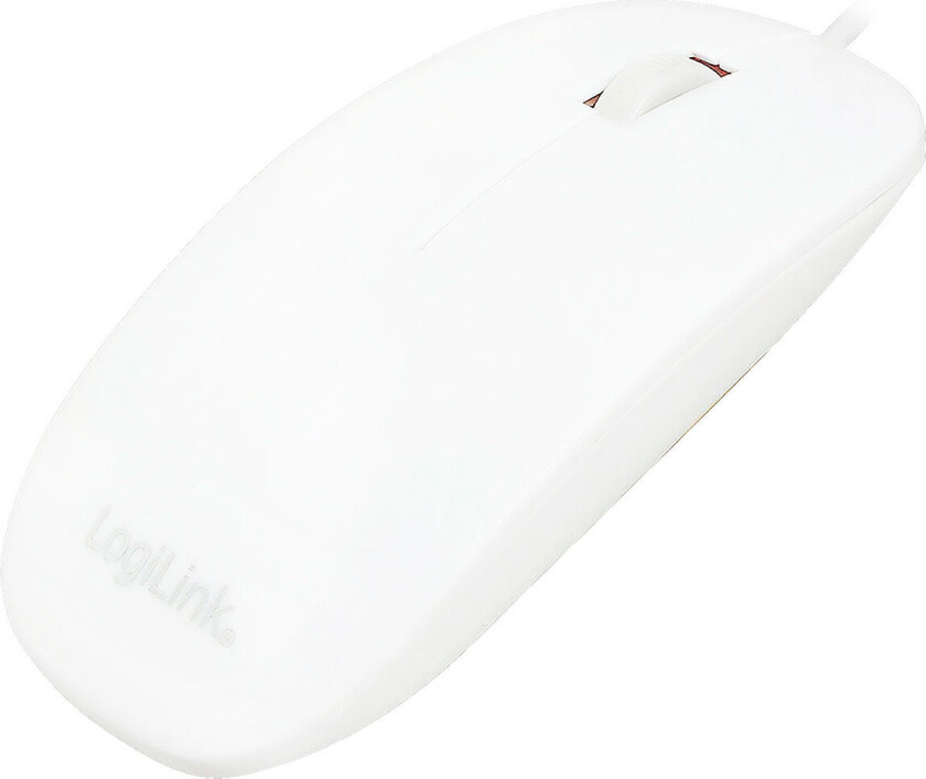 Bilde av Mouse optical white flat - Mus - Optisk - 3 knapper - Hvit