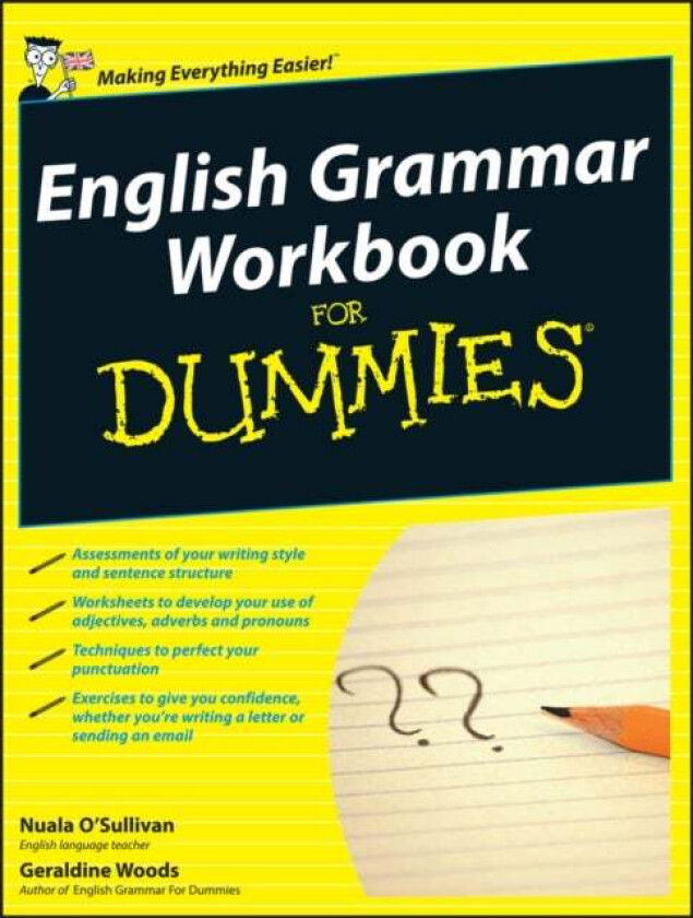 English Grammar Workbook For Dummies av Nuala O'Sullivan, Geraldine (New York New York) Woods