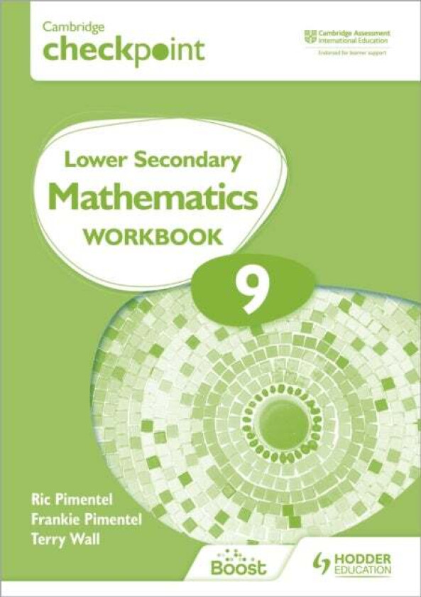Cambridge Checkpoint Lower Secondary Mathematics Workbook 9 av Frankie Pimentel, Ric Pimentel, Terry Wall