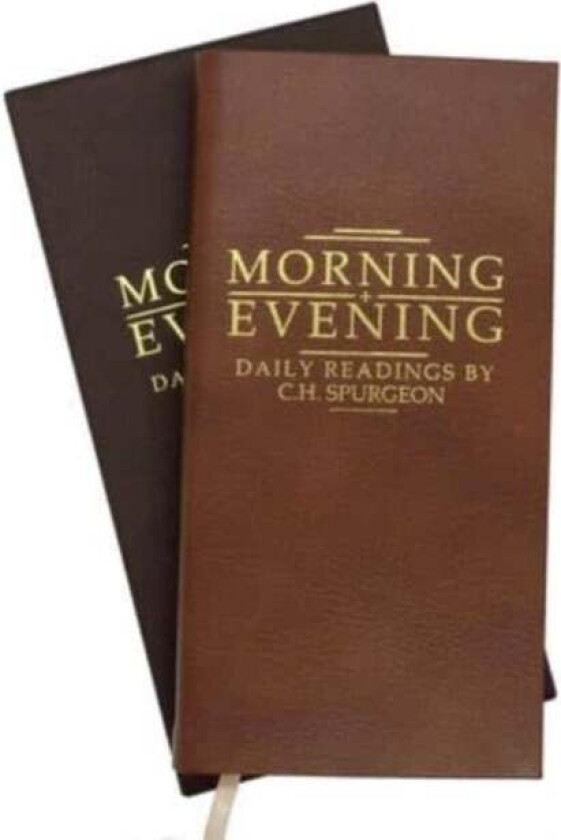 Morning and Evening Tan Leather av C. H. Spurgeon