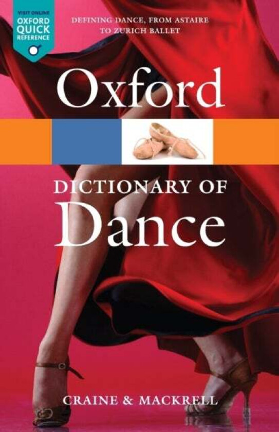 The Oxford Dictionary of Dance av Debra (Chief Dance critic of The Times) Craine, Judith (Chief Dance critic of The Guardian) Mackrell