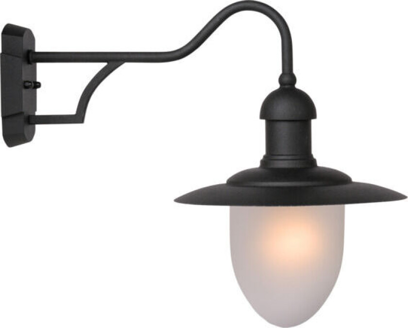 Aruba Utendørs Vegglampe E27 25cm IP44 Sort - 91983