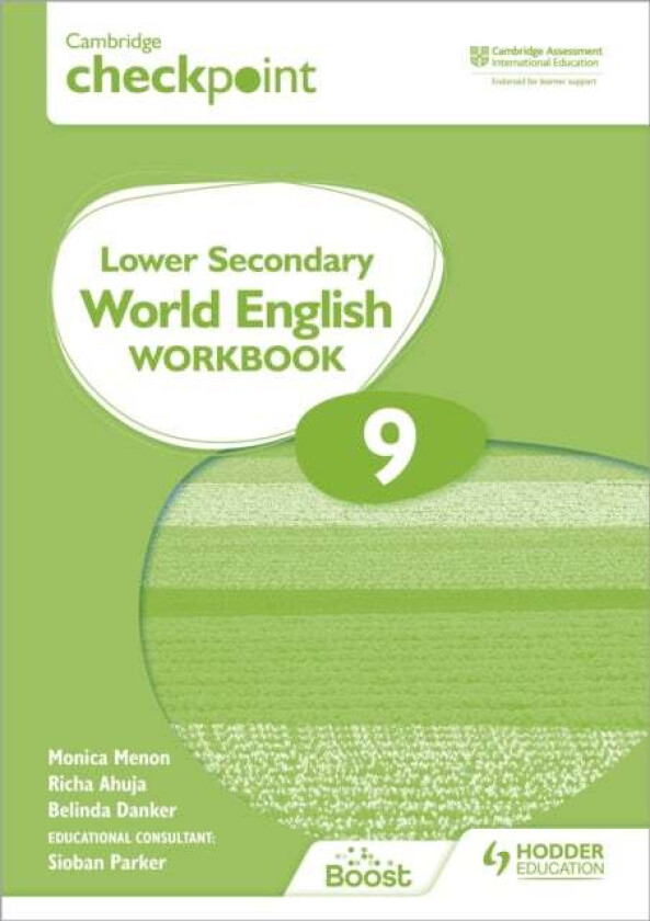 Cambridge Checkpoint Lower Secondary World English Workbook 9 av Monica Menon