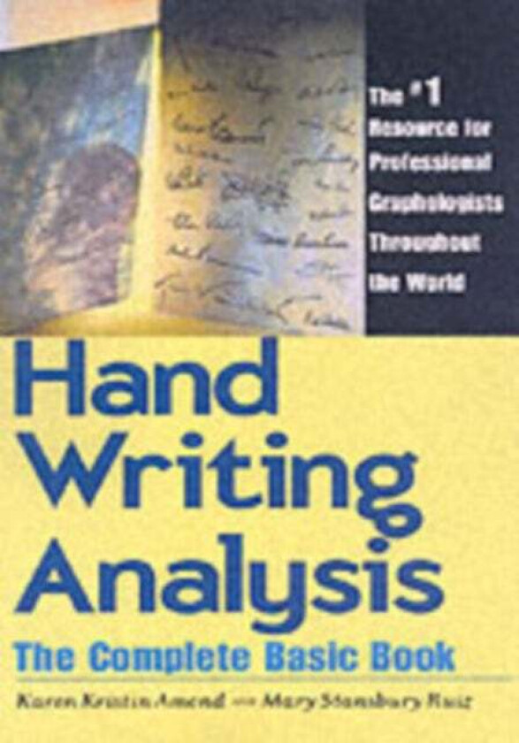 Handwriting Analysis av Karen Amend, Mary S. Ruiz