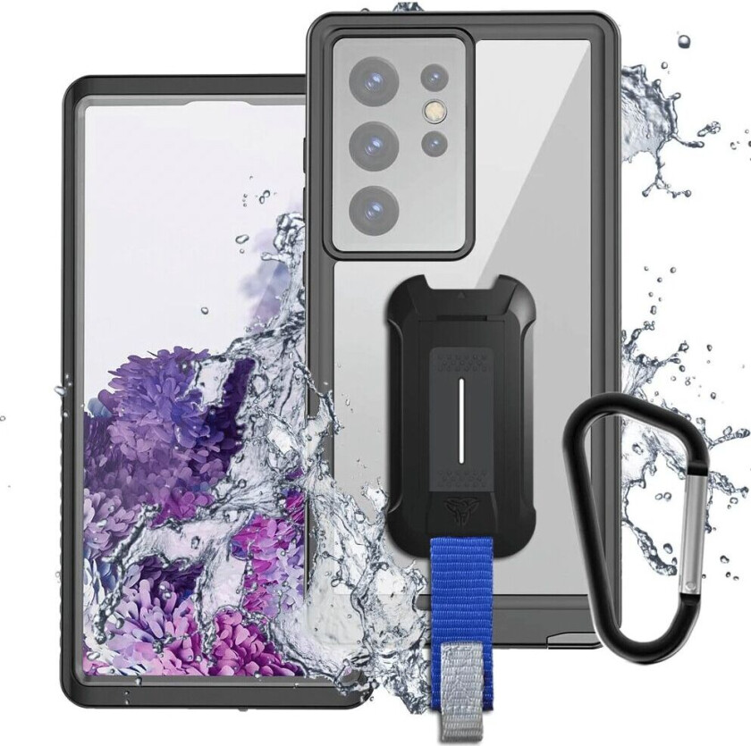 Armor-x Waterproof Case Samsung Galaxy S23 Ultra Svart