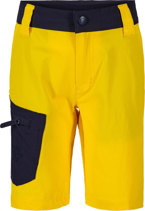 Tana Softshell Shorts, turshorts barn Fresh Yellow