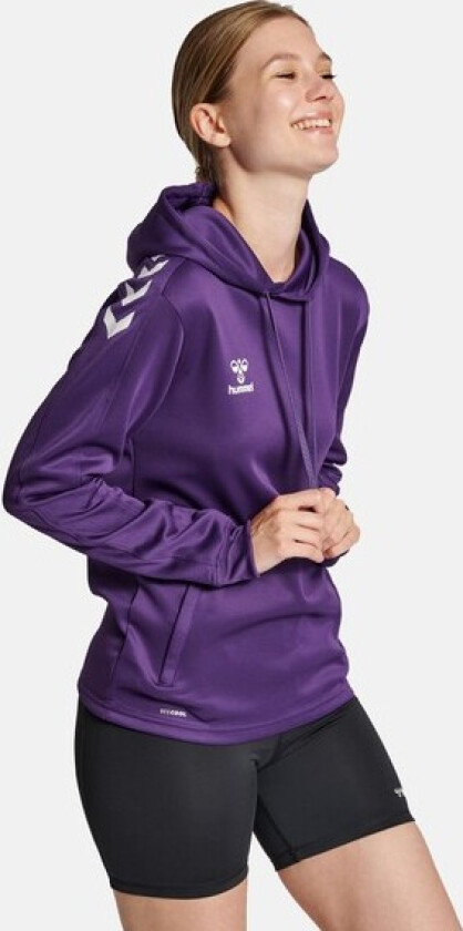 hmlCORE XK Poly Sweat Hoodie, hettegenser dame Acai