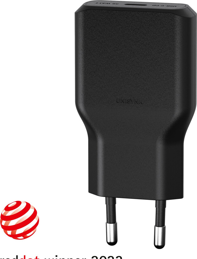 Usb-c Slim Wall Charger G3 36w Svart