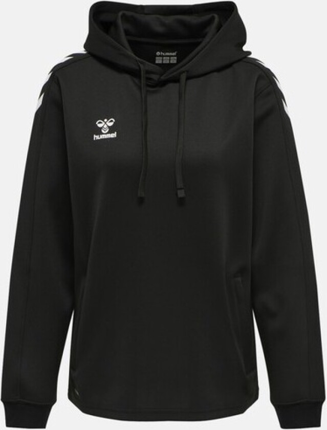 hmlCORE XK Poly Sweat Hoodie, hettegenser dame BLACK