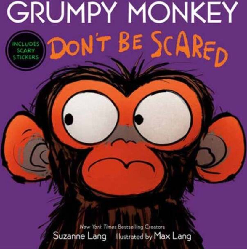Grumpy Monkey Don't Be Scared av Suzanne Lang, Max Lang