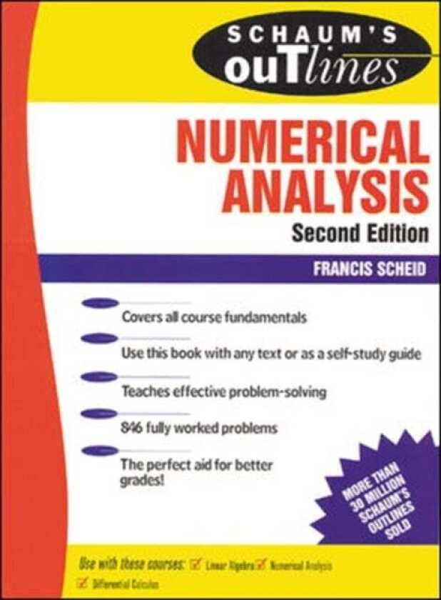 Schaum's Outline of Numerical Analysis av Francis Scheid