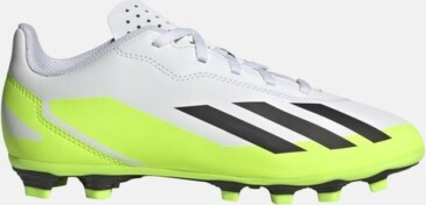 X Crazyfast.4 Fxg J, Ftwwht/Cblack/Luclem, 38