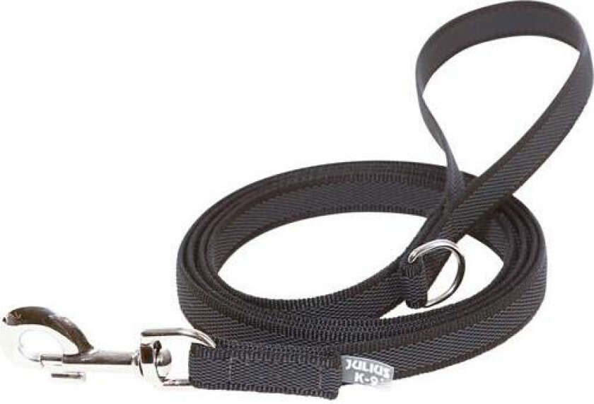 Super-grip leash black/grey 14mm/1.8m with handle