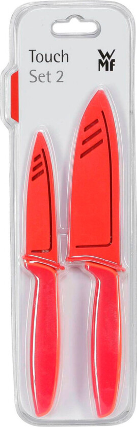 Touch - Knivsett - 2 stk. - rød