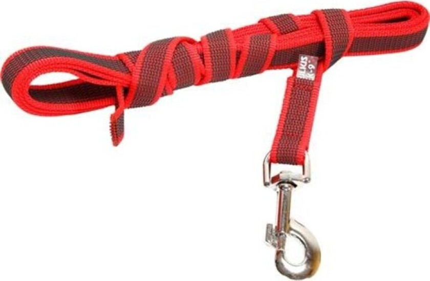 C&G - Super-grip leash red/grey 20mm/3.0m without handle