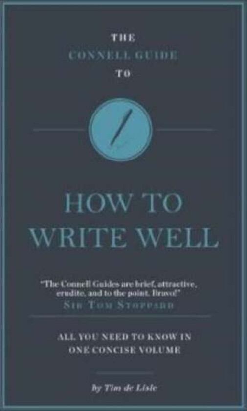 The Connell Guide To How to Write Well av Tim de Lisle