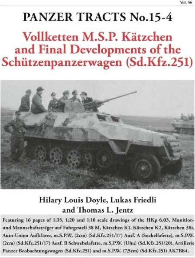 Panzer Tracts No.15-4: Final development of m.SPW av Hilary Doyle, Lukas Friedli, Thomas Jentz