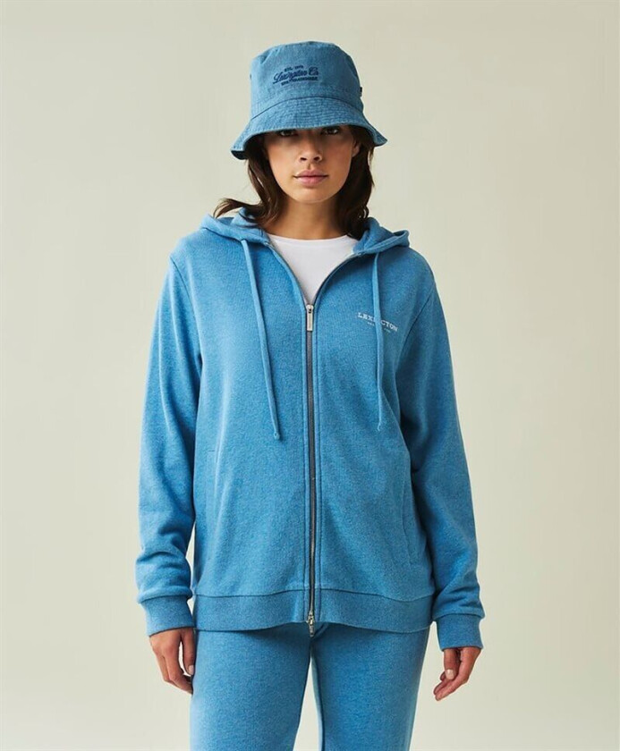 Chloe Zip Hood Blå S