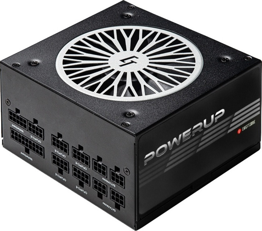 Chieftronic PowerUp Series 650W Strømforsyning (PSU) - 650 Watt - 120 mm - 80 Plus Gold sertifisert