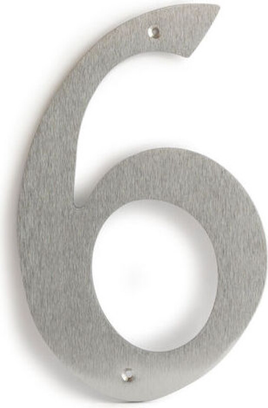 Husnummer 573-6 205 Mm Matt Krom Forbrukerpakning