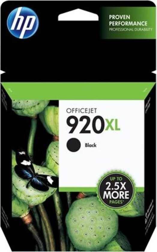 Hp Blekk Svart No.920xl - Officejet 6500