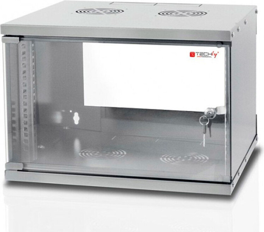 Szafa Techly Techly 108194 Szafa wisząca rack 19 9U 500x320, zmontowana, szara