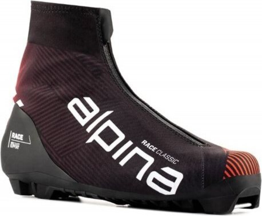 XC Boots Racing Classic 23/24, klassiskstøvel, unisex BLACK/RED/WHITE