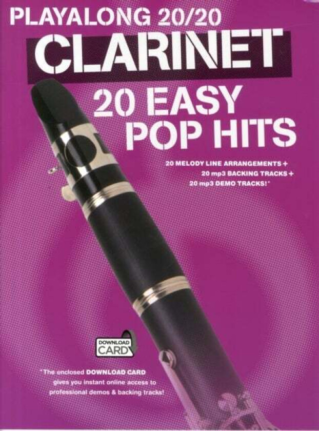 Playalong 20/20 Clarinet av Hal Leonard Publishing Corporation