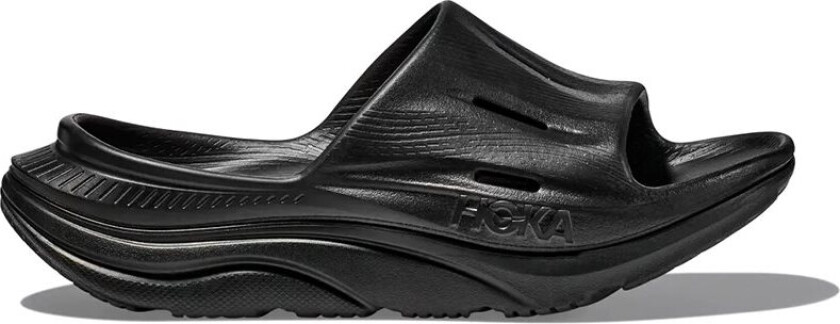 Unisex Ora Recovery Slide 3 34 2/3, Black/Black