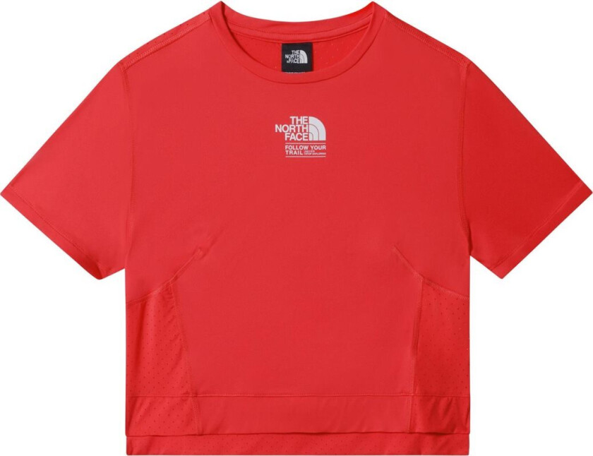 Face AO Glacier Crop SS Tee Women Horizon Red