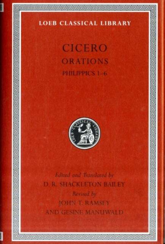 Philippics 1-6 av Cicero