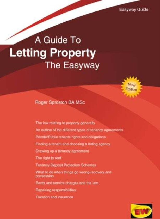 A Guide To Letting Property av Roger Sproston